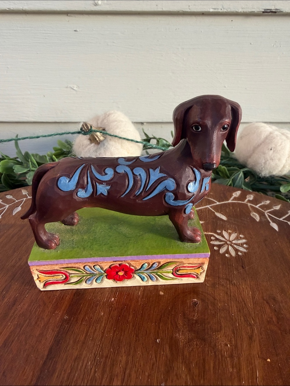 Jim Shore Dachshund 2012 “Bach” Figurine